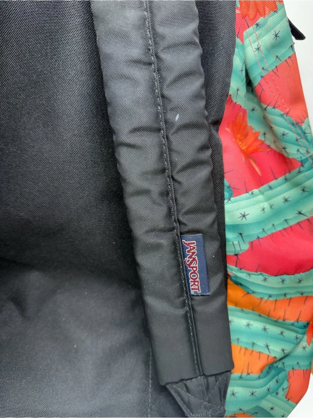 JanSport Cactus Print Backpack Colorful Desert Floral School Travel Book Bag